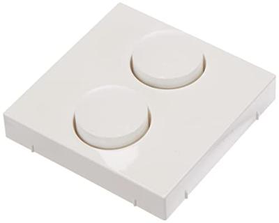 Ehmann 4295x0700 Draaidimmer Geschikt voor lampen: LED-lamp, Gloeilamp, Halogeenlamp Wit (RAL 9016)