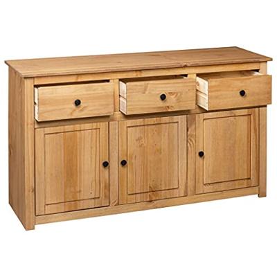 Dressoir Panama Range 135x40x80 cm massief grenenhout Dressoir Panama Range 135x40x80 cm massief grenenhout