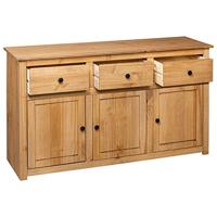 Dressoir Panama Range 135x40x80 cm massief grenenhout - thumbnail
