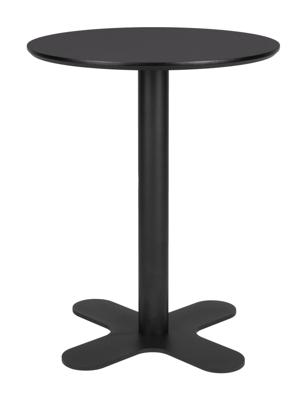 ZILT Ronde Bistrotafel 'Yusuf' 80cm, kleur Zwart