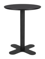 ZILT Ronde Bistrotafel 'Yusuf' 80cm, kleur Zwart - thumbnail