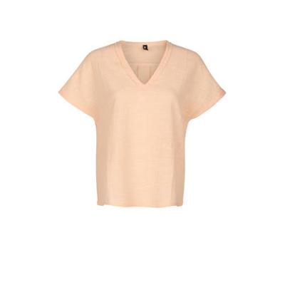 Eksept by Shoeby geweven top May met textuur lichtoranje Eksept by Shoeby geweven top May met textuur lichtoranje