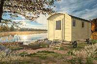 Tuindeco Angelo Circuswagen 237x600 cm- - Onbehandeld vurenhout- Tuindeco - thumbnail