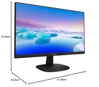 Philips V Line Full HD LCD-monitor 243V7QJABF/00 - thumbnail