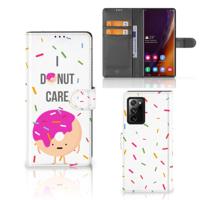 Samsung Galaxy Note20 Ultra | Book Cover | Donut Roze - thumbnail