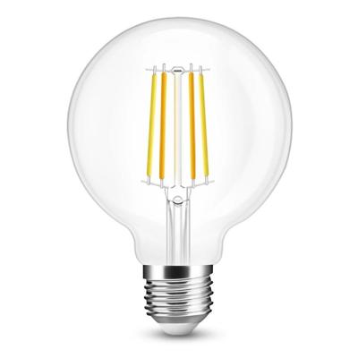 Slimme filament LED lamp van Milight - Dual white 7W E27 fitting - G95 model Slimme filament LED lamp van Milight - Dual white 7W E27 fitting - G95 model