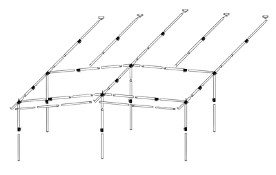 Dorema Frame Voortent Royal 350 De Luxe Staal Easygrip 25mm