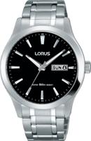 Lorus RXN23DX5 Horloge staal zilverkleurig-zwart 40 mm - thumbnail