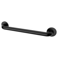 Haceka Kosmos Comfort Wall Grip Curved Matt Black 45cm - thumbnail