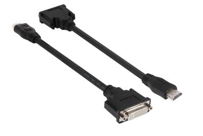 Club 3D CAC-HMD>DFD - Videoadapter - HDMI / DVI - HDMI (M) naar DVI-I (V) Club 3D CAC-HMD>DFD - Videoadapter - HDMI / DVI - HDMI (M) naar DVI-I (V)