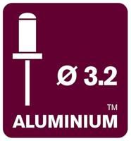 Rapid Blindklinknagels Waterdicht | Ø3,2 x 8 mm | Incl. Boor | 50 Stuks - 5000399 - thumbnail