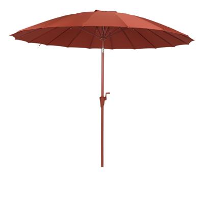 Zuiver Parasol 'Sunshine' 250cm, kleur Marsala