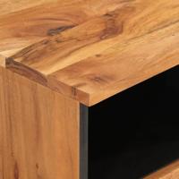 Tv-meubel 70x33x46 cm massief acaciahout - thumbnail