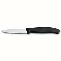 Victorinox Schilmesje gekarteld zwart - thumbnail