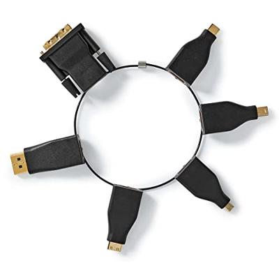 Nedis HDMI-Adapter | HDMI Female | Zwart | 6 Stuks | 1 stuks - CCGB34999BK CCGB34999BK Nedis HDMI-Adapter | HDMI Female | Zwart | 6 Stuks | 1 stuks - CCGB34999BK CCGB34999BK