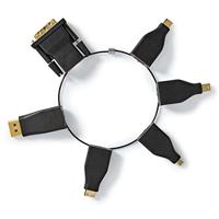 Nedis HDMI-Adapter | HDMI Female | Zwart | 6 Stuks | 1 stuks - CCGB34999BK CCGB34999BK - thumbnail