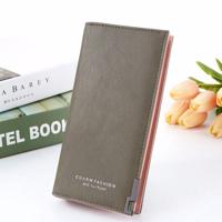Lange portefeuille rits Coin Purse kaarten ID houder Clutch vrouw portemonnee (groen) - thumbnail