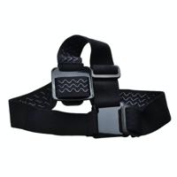 Dazzne DZ-313 elastisch verstelbare bovendorpel riem riem met 360 graden draaibare Mount voor GoPro HERO4 /3+ /3 /2 /1 Digitale Camera(Black) - thumbnail