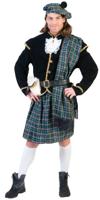 Schots verkleedpak tartan man - thumbnail