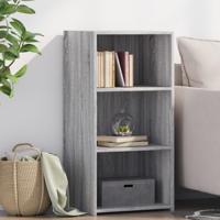 Dressoir 45x41x93 cm bewerkt hout grijs sonoma eikenkleurig - thumbnail