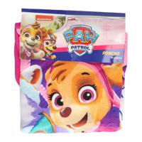 Paw Patrol Handdoek poncho roze 55x110cm - thumbnail