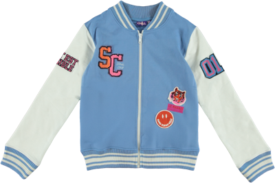 O'Chill Zomer meisjes vest blauw - Claire