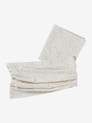 Set van 2 draagdoeken zonder knoop beige, bedrukt