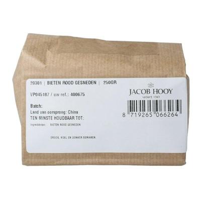 Jacob Hooy Bieten rood gesneden 250 Gram