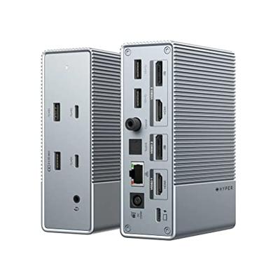 HYPER HyperDrive GEN2 USB-C dockingstation Geschikt voor merk (dockingstation): Universeel USB-C Power Delivery - thumbnail