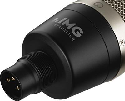 IMG Stageline ECMS-60 Studiomicrofoon Zendmethode:Kabelgebonden Incl. klem, Incl. tas XLR Kabelgebonden