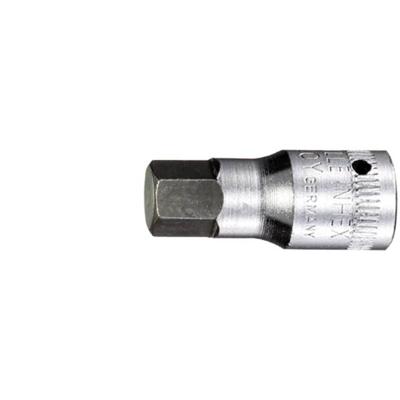 Stahlwille dop inbus kort 1/4"-4mm