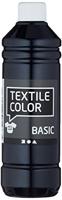 Creativ Company Textielverf - zwart, 500ml - thumbnail