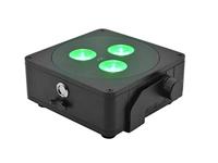 Eurolite 41700020 AKKU IP Flat Light 3 sw DMX LED-lichteffect Aantal LEDs:3 8 W - thumbnail