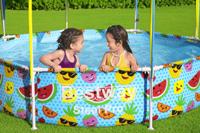 Bestway Zwembad rond schaduw D244 x H51cm - thumbnail