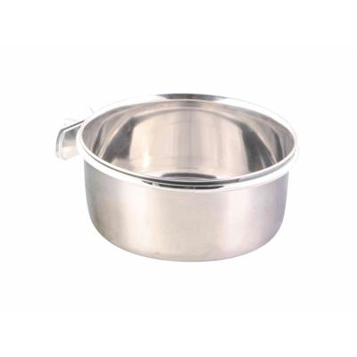 TRIXIE VOERBAK MET SCHROEFBEVESTIGING RVS 600 ML 12 CM