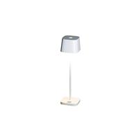 Konstsmide 7829-250 Capri LED-accutafellamp 2.2 W Warmwit Wit - thumbnail