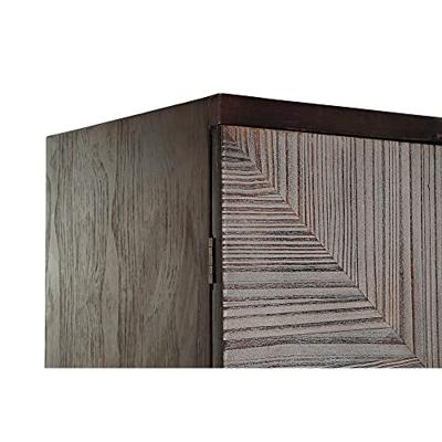 Kast DKD Home Decor MB-179372 Donkerbruin Lichtbruin Spar Hout MDF 86 x 41 x 181 cm