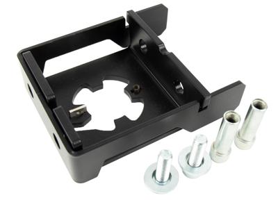 Qibbel stuurpenadapter ahead voorzitje 1¼" zwart