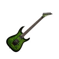 Jackson Pro Plus Series Dinky DKAQ Emerald Green EB elektrische gitaar met gigbag - thumbnail