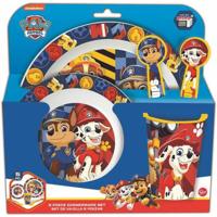 Kinderen servies set The Paw Patrol Boy Rescue Pups 5 Onderdelen - thumbnail