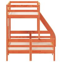 Stapelbed massief grenenhout wasbruin 80x200/120x200 cm - thumbnail