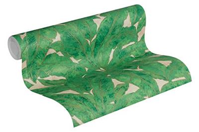 Livingwalls Metropolitan Stories groen behang | 369273