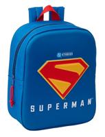 Schoolrugzak Superman Blauw - thumbnail