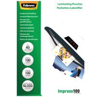 Fellowes lamineerhoes Impress100 ft A5, 200 micron (2 x 100 micron), pak van 100 stuks - thumbnail