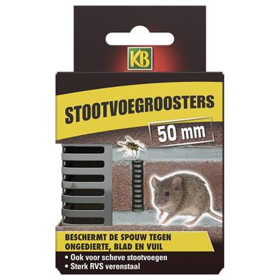Stootvoegrooster 50 mm - Kb home defence
