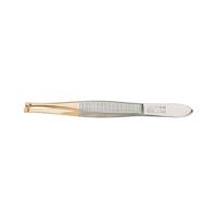 Erbe Solingen pincet recht/smal verguld 9cm (erbe92341) - thumbnail