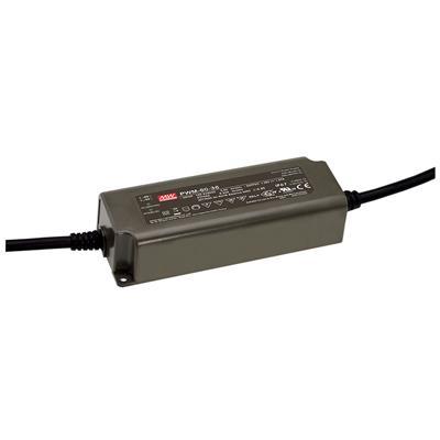 MEAN WELL PWM-60-24DA LED-driver Constante spanning 60 W 2.5 A 24 V/DC Dali, Dimbaar, Montage op ontvlambare oppervlakken, Geschikt voor meubels, Outdoor,