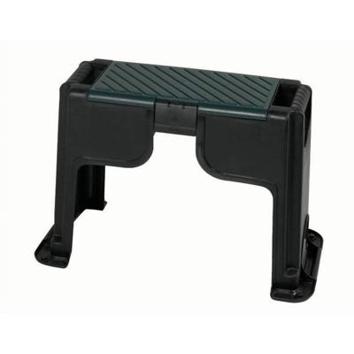 Siena Garden 560923 Kunststof kniebank met opbergvak kleur: zwart/groen Siena Garden 560923 Kunststof kniebank met opbergvak kleur: zwart/groen