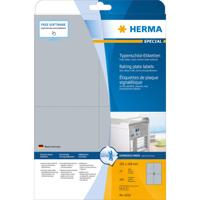 Etiket HERMA 4216 105x148mm weerbestendig zilver 100stuks - thumbnail