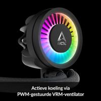 ARCTIC Liquid Freezer III 420 A-RGB Processor Alles-in-één vloeistofkoeler 14 cm Zwart 1 stuk(s) - thumbnail